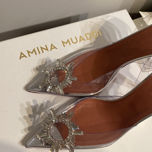AMINA MUADDI ✨
Begum PVC Slingback Pumps - Picture 13 of 14